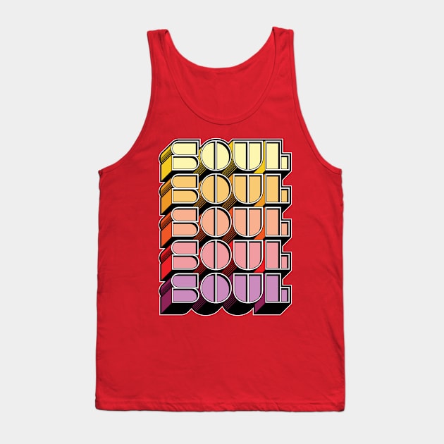 Soul v. 2 Tank Top by Kevin Adams Designs